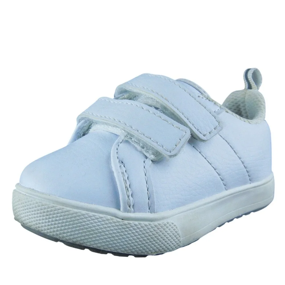 Wonder Nation Unisex‎ Sneaker Size T 4 Medium Shoes White Synthetic Hook & Loop